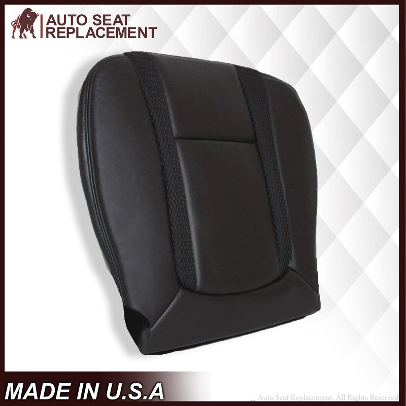 2010 2011 2012 2013 2014 Ford F150 Raptor Bottom Perforated Seat Cover in Black Choose: Leather or Vinyl - Auto Seat Replacement