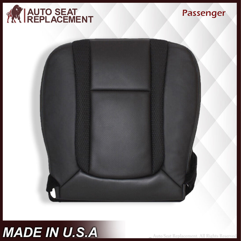 2010 2011 2012 2013 2014 Ford F150 Raptor Bottom Perforated Seat Cover in Black Choose: Leather or Vinyl - Auto Seat Replacement