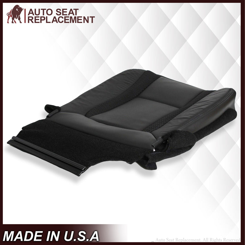 2010 2011 2012 2013 2014 Ford F150 Raptor Bottom Perforated Seat Cover in Black Choose: Leather or Vinyl - Auto Seat Replacement
