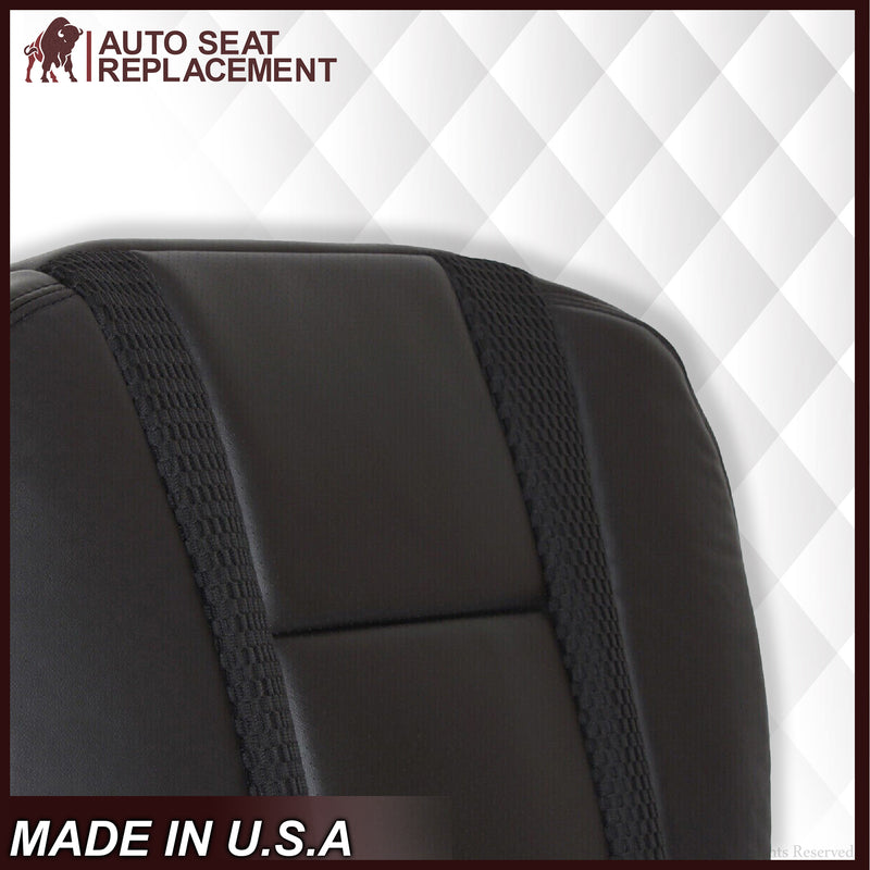 2010 2011 2012 2013 2014 Ford F150 Raptor Bottom Perforated Seat Cover in Black Choose: Leather or Vinyl - Auto Seat Replacement