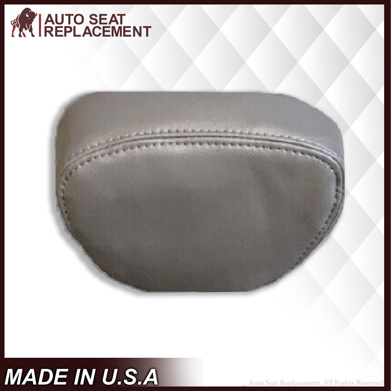 2001 2002 2003 Ford F350/F250 Lariat Extended Cab SECOND ROW Perforated Leather Seat Cover in Gray - Auto Seat Replacement