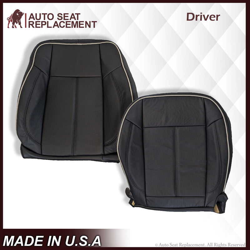 2006 2007-2010 Hummer H3 Adventure Bottom Leather Seat Covers in Black Leather or Vinyl - Auto Seat Replacement