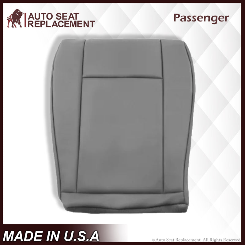 2009-2018 Ford E350 E450 E550 Nexus Viper 25V Van PERFORATED Bottom Seat Cover In Gray - Auto Seat Replacement