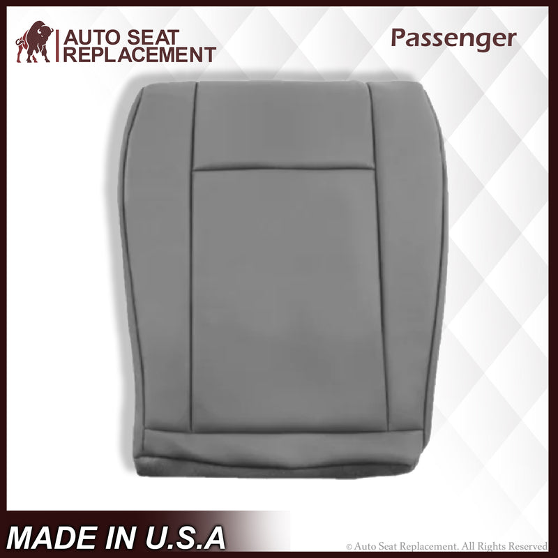 2009-2018 Ford E350 E450 E550 Nexus Viper 25V Van PERFORATED Bottom Seat Cover In Gray - Auto Seat Replacement