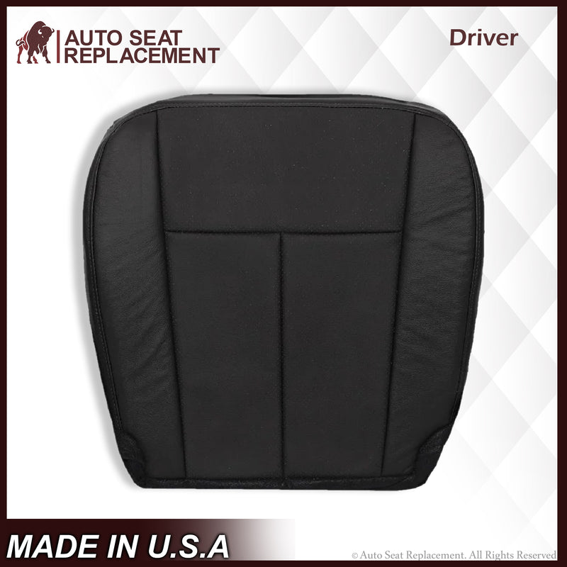 2007-2014 Ford Expedition Driver and Passenger PERFORATED Replacement Seat Cover in BLACK Leather or Vinyl - Auto Seat Replacement