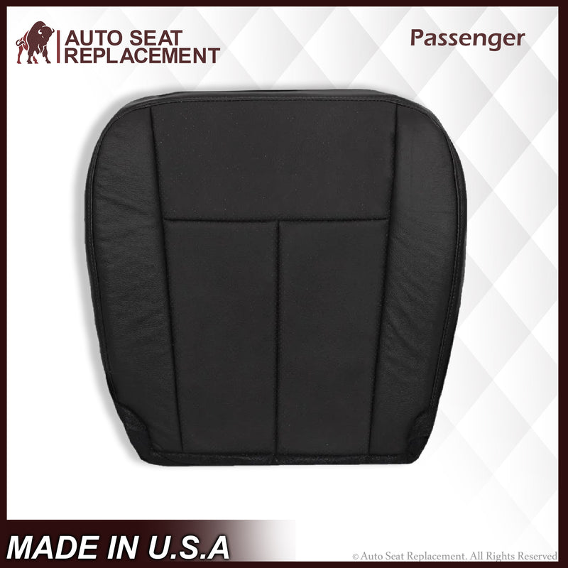2007-2014 Ford Expedition Driver and Passenger SOLID Replacement Seat Cover in BLACK Leather or Vinyl - Auto Seat Replacement