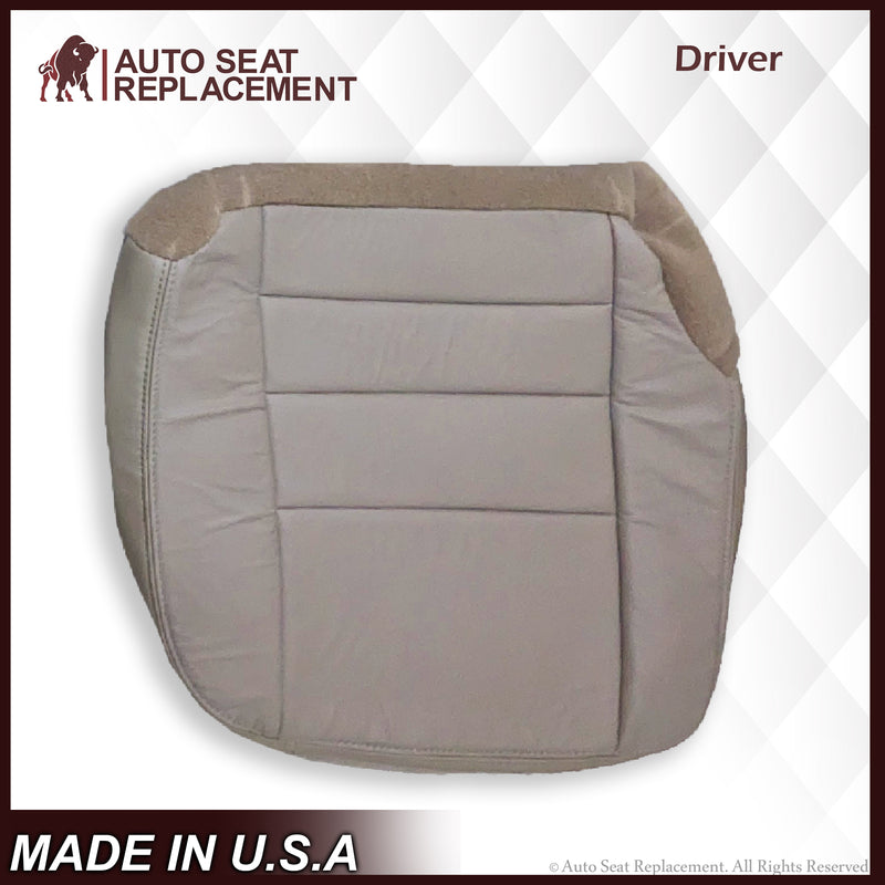 2002-2005 Ford Excursion Limited SECOND ROW 60/40 SPLIT Seat Cover in Tan: Choose From Variations - Auto Seat Replacement