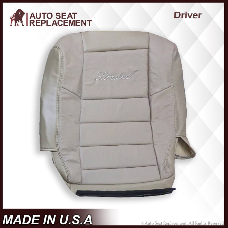 2002-2005 Ford Excursion Limited SECOND ROW 60/40 SPLIT Seat Cover in Tan: Choose From Variations - Auto Seat Replacement