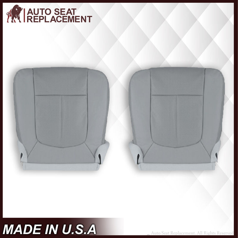 2011-2016 Ford F-250 F-350 F-450 Lariat Seat Cover Replacement & Cushion Foam in Steel Gray: Choose From Variants - Auto Seat Replacement