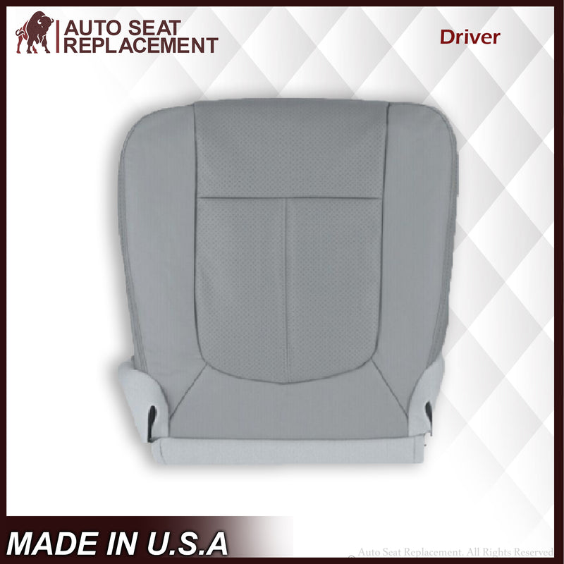 2011-2016 Ford F-250 F-350 F-450 Lariat Seat Cover Replacement & Cushion Foam in Steel Gray: Choose From Variants - Auto Seat Replacement