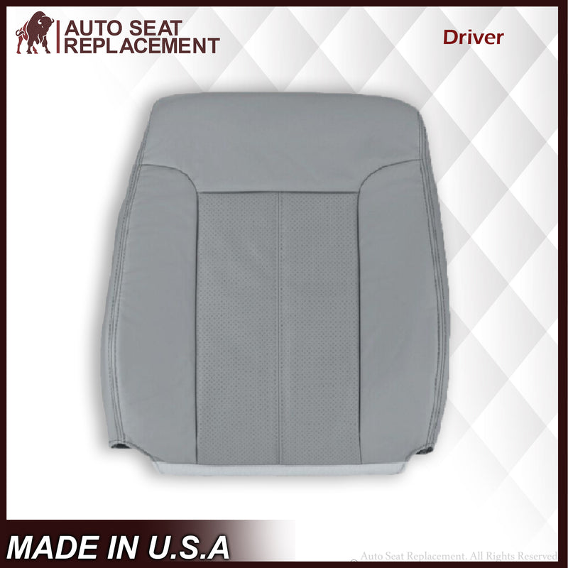 2011-2016 Ford F-250 F-350 F-450 Lariat Seat Cover Replacement & Cushion Foam in Steel Gray: Choose From Variants - Auto Seat Replacement