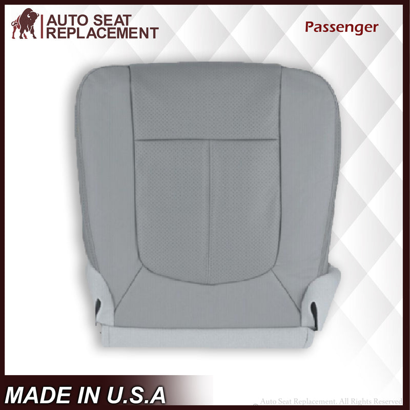 2011-2016 Ford F-250 F-350 F-450 Lariat Seat Cover Replacement & Cushion Foam in Steel Gray: Choose From Variants - Auto Seat Replacement