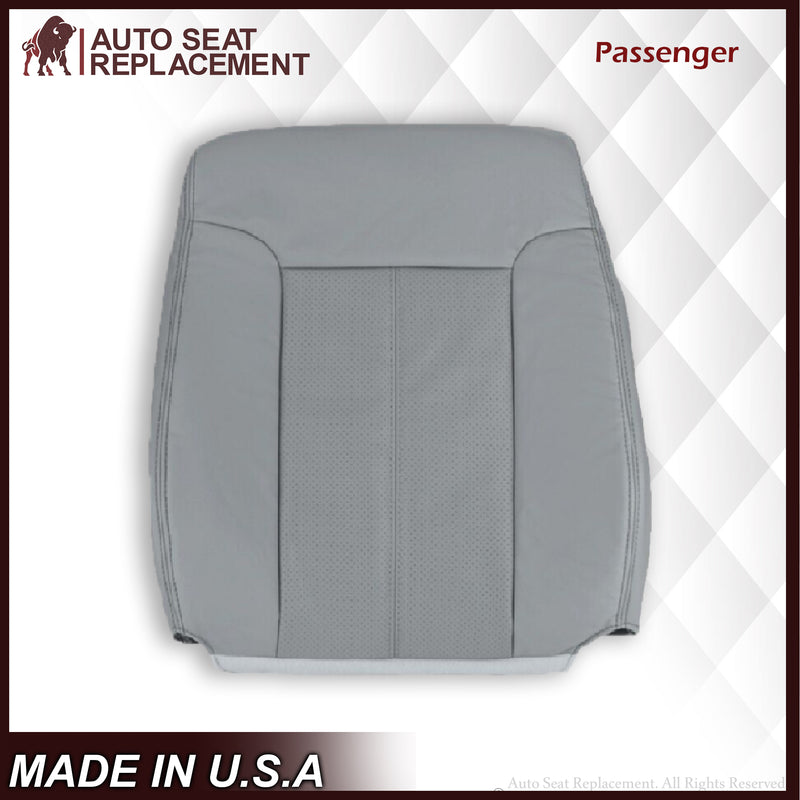 2011-2016 Ford F-250 F-350 F-450 Lariat Seat Cover Replacement & Cushion Foam in Steel Gray: Choose From Variants - Auto Seat Replacement