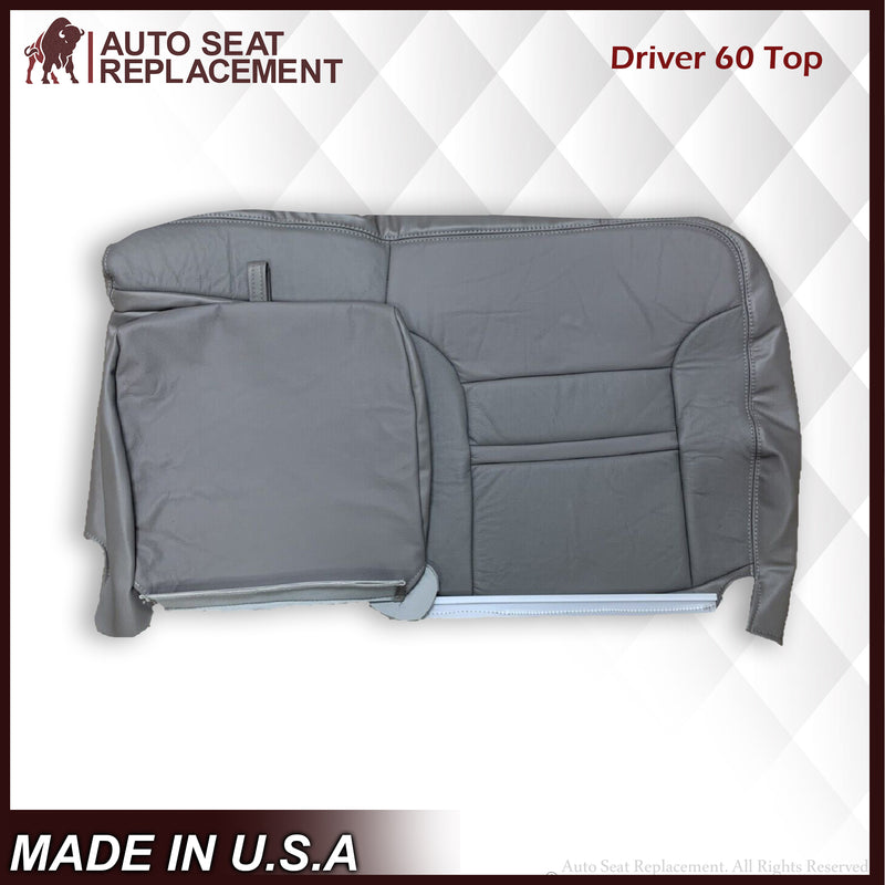 2002-2005 Ford Excursion Limited SECOND ROW 60/40 SPLIT Seat Cover in Gray: Choose From Variations - Auto Seat Replacement