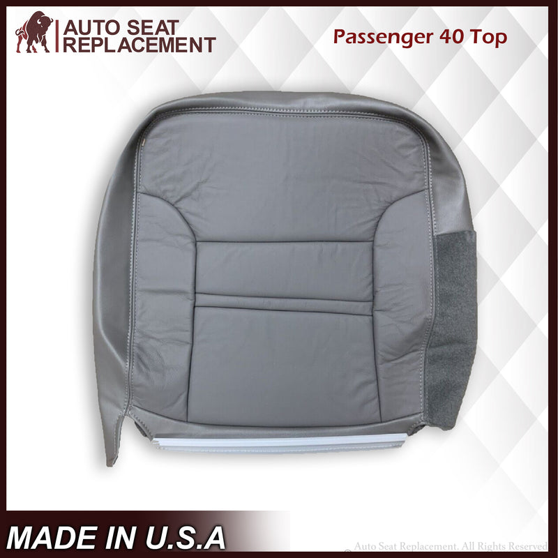 2002-2005 Ford Excursion Limited SECOND ROW 60/40 SPLIT Seat Cover in Gray: Choose From Variations - Auto Seat Replacement