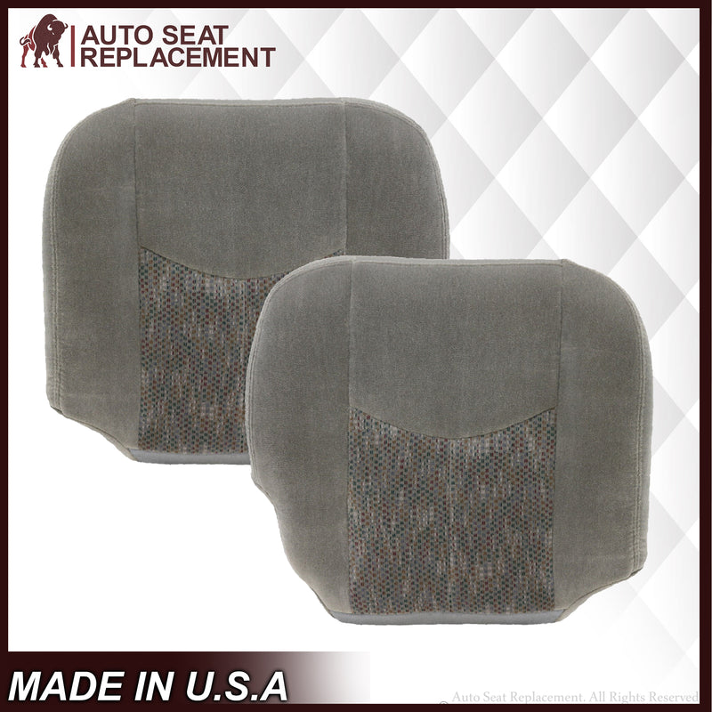 2003 2004 2005 2006 Chevy Suburban Bottom Gray Cloth Seat Cover - Auto Seat Replacement