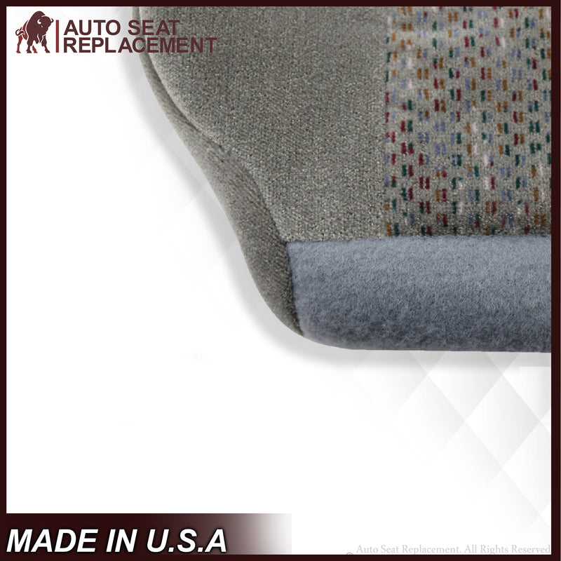 2003 2004 2005 2006 Chevy Suburban Bottom Gray Cloth Seat Cover - Auto Seat Replacement