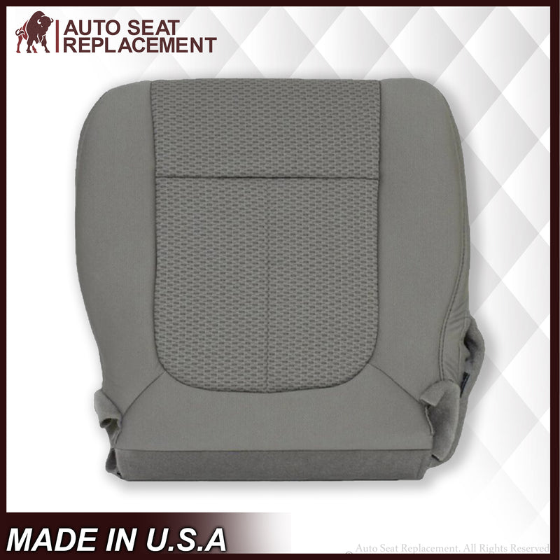 2009 2010 Ford F150 XLT Driver Or Passenger Bottom Replacement Seat Cover Gray - Auto Seat Replacement