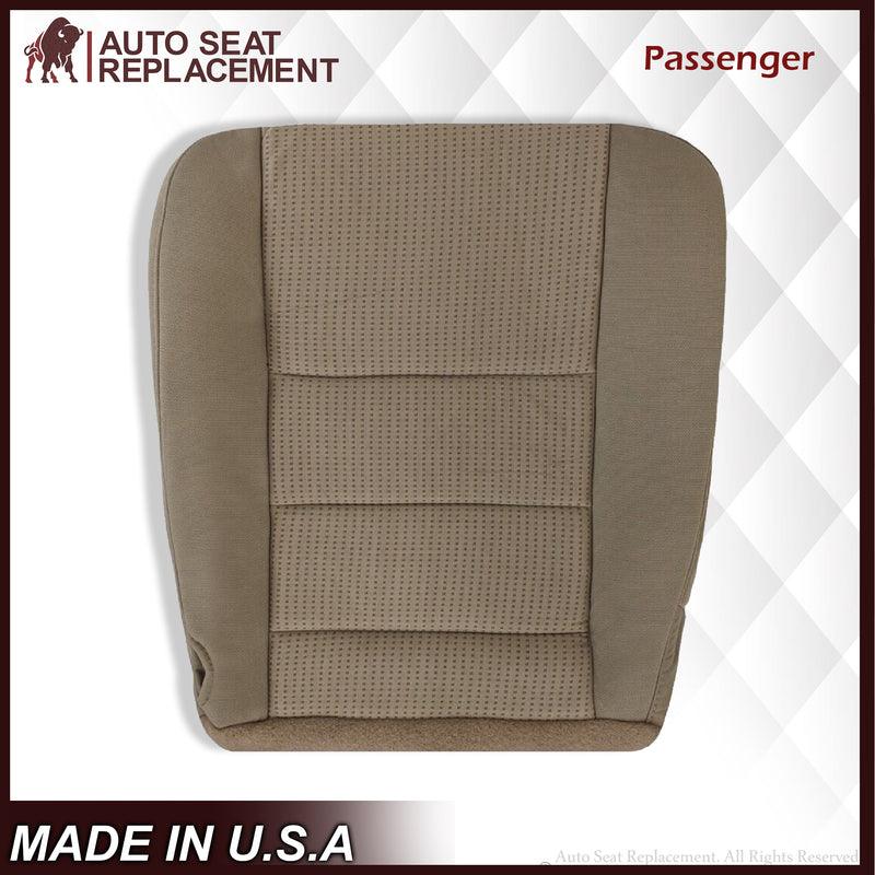 2008-2010 Ford F-250 F-350 F-450 F-550 XLT Seat Cover in Tan Cloth - Auto Seat Replacement