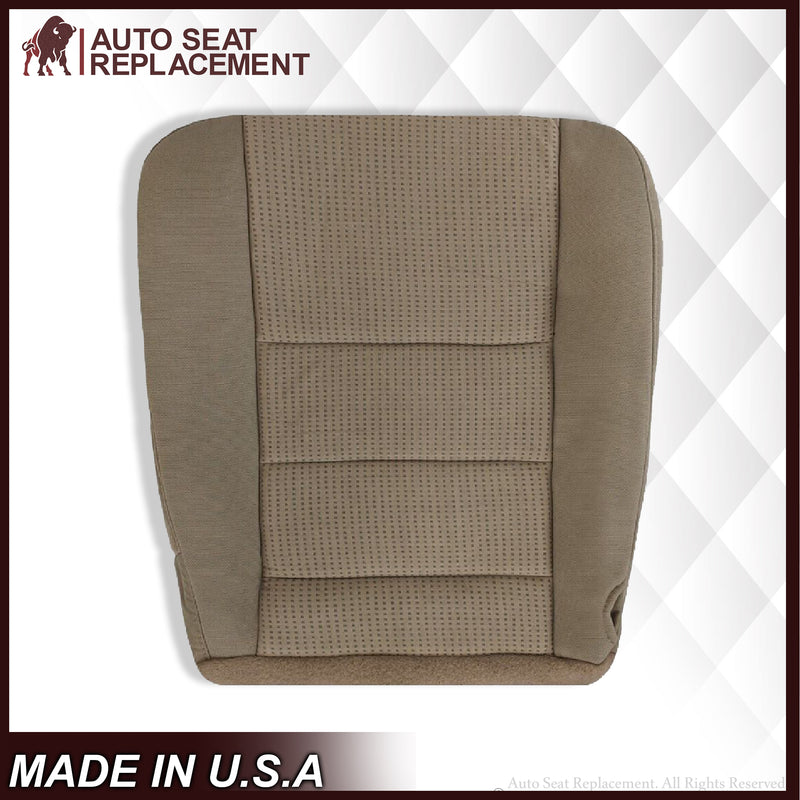 2008-2010 Ford F-250 F-350 F-450 F-550 XLT Seat Cover in Tan Cloth - Auto Seat Replacement
