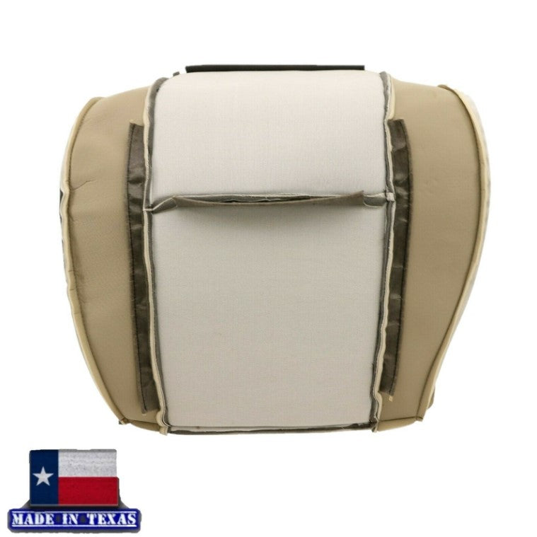 2009-2014 Ford E350 E450 E550 Econoline Van PERFORATED Bottom Seat Cover In Gray - Auto Seat Replacement