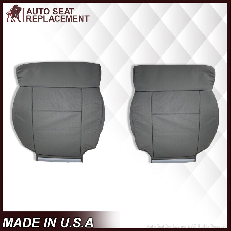 2004 2005 2006 2007 2008 Ford F150 XL Cloth Seat Covers in Medium Flint Gray - Auto Seat Replacement