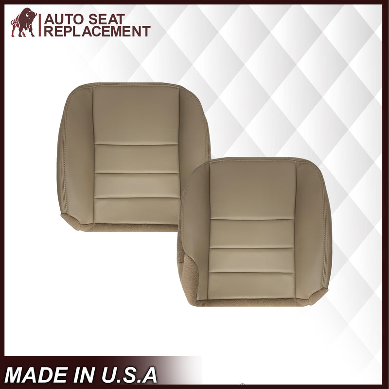 2002-2005 Ford Excursion Limited Second Row Seat Cover in Tan: Choose From Variations - Auto Seat Replacement