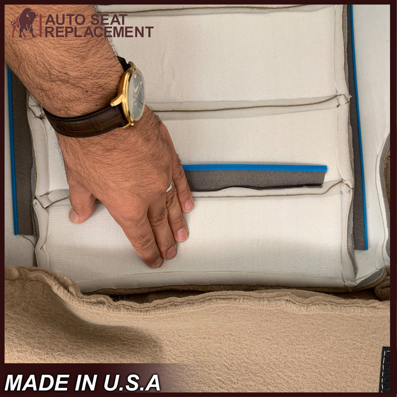 2002-2005 Ford Excursion Limited Second Row Seat Cover in Tan: Choose From Variations - Auto Seat Replacement