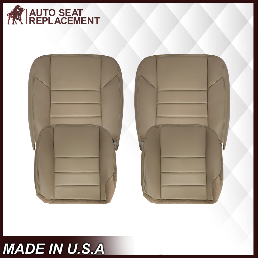 2002-2005 Ford Excursion Limited Second Row Seat Cover in Tan: Choose From Variations - Auto Seat Replacement