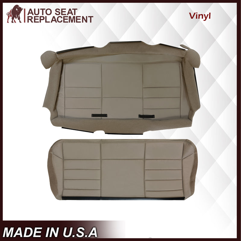 2000-2001 Ford Excursion XLT Second & Third Row Seat Cover in TAN: Choose From Variation - Auto Seat Replacement