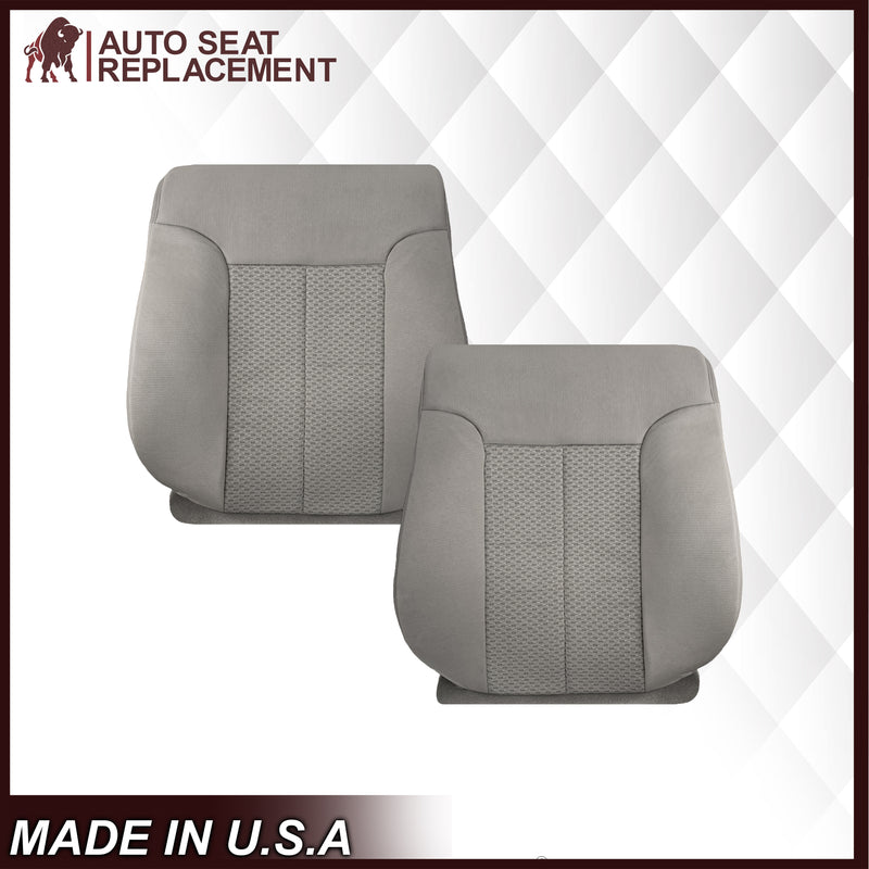 2009 2010 Ford F150 XLT Driver Or Passenger Bottom Replacement Seat Cover Gray - Auto Seat Replacement