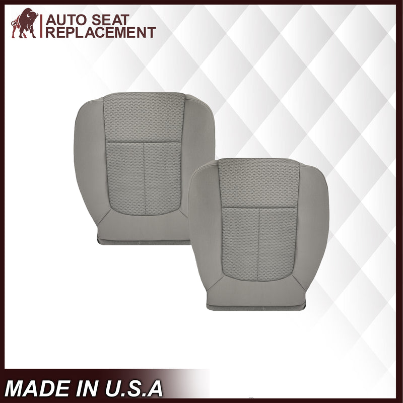 2009 2010 Ford F150 XLT Driver Or Passenger Bottom Replacement Seat Cover Gray - Auto Seat Replacement