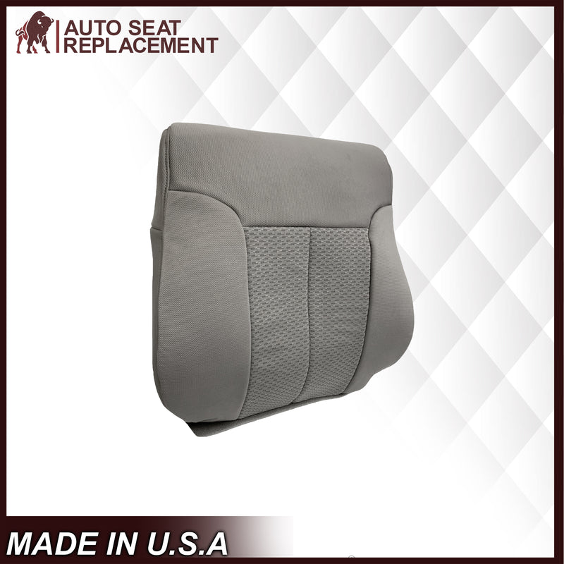 2009 2010 Ford F150 XLT Driver Or Passenger Bottom Replacement Seat Cover Gray - Auto Seat Replacement