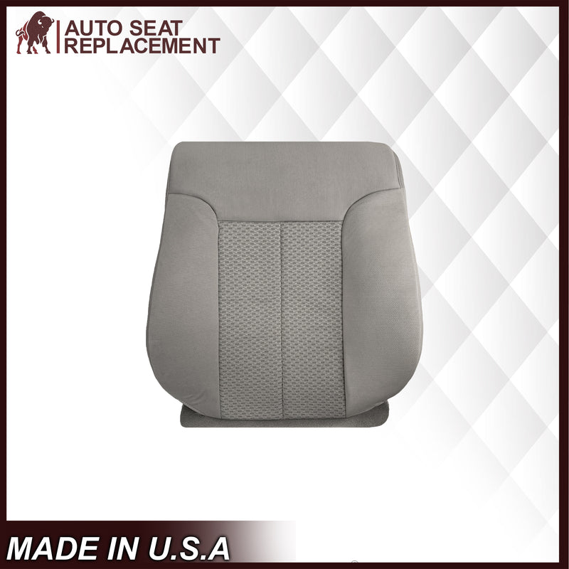 2009 2010 Ford F150 XLT Driver Or Passenger Bottom Replacement Seat Cover Gray - Auto Seat Replacement
