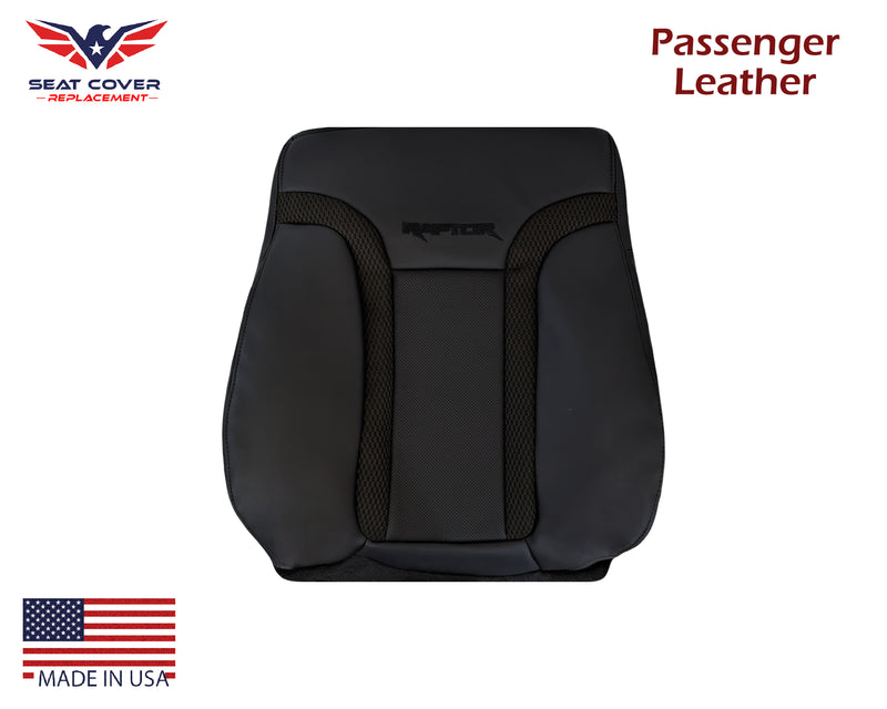 2010 2011 2012 2013 2014 Ford F150 Raptor Bottom Perforated Seat Cover in Black Choose: Leather or Vinyl - Auto Seat Replacement