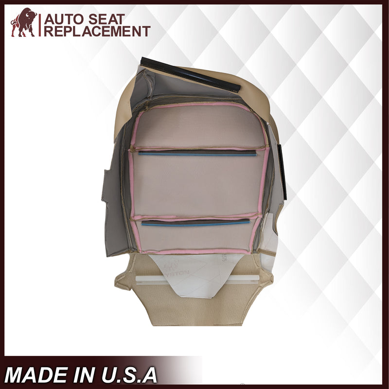2009-2019 Ford Flex Non-Perforated Replacement Seat Cover In Tan - Auto Seat Replacement