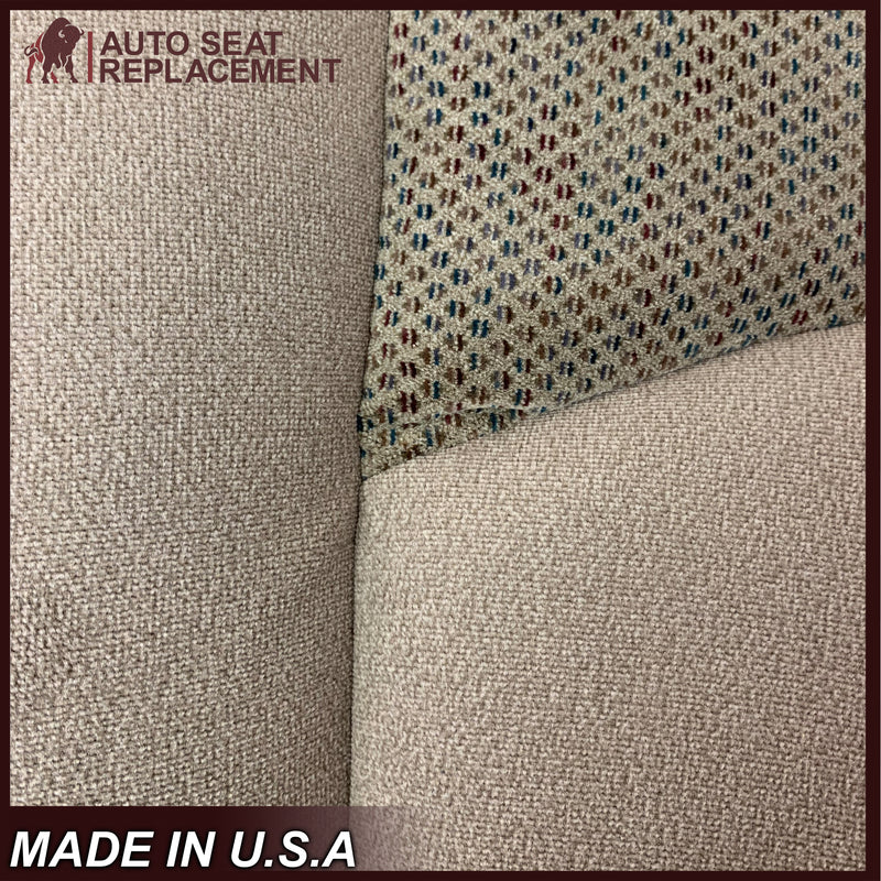 2003 2004 2005 2006 Chevy Silverado 1500 1500HD Cloth Seat Cover In Tan: - Auto Seat Replacement