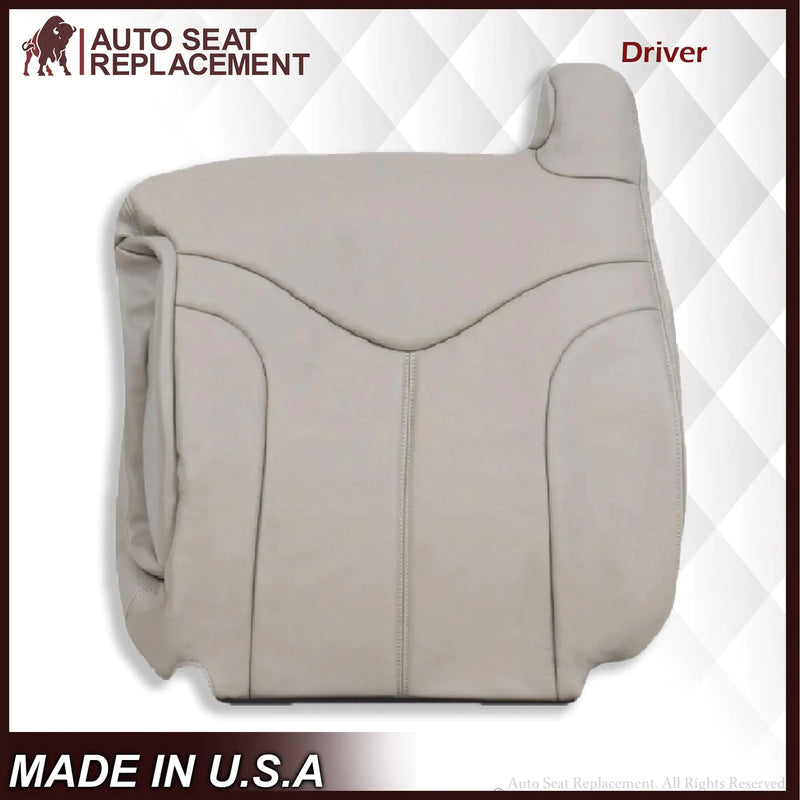 2000-2002 GMC Yukon XL 2nd Row Captain Seat 50/50 Seat Cover in Shale Tan: Choose From Variation - Auto Seat Replacement