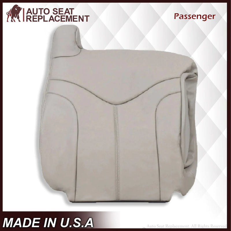 2000-2002 GMC Yukon XL 2nd Row Captain Seat 50/50 Seat Cover in Shale Tan: Choose From Variation - Auto Seat Replacement