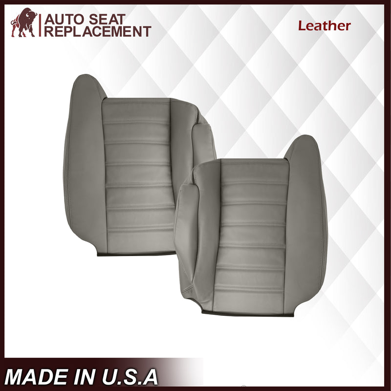 2003 2004 2005 2006 2007 Hummer H2 SUV SUT Adventure Gray Leather Or Vinyl Seat Cover - Auto Seat Replacement
