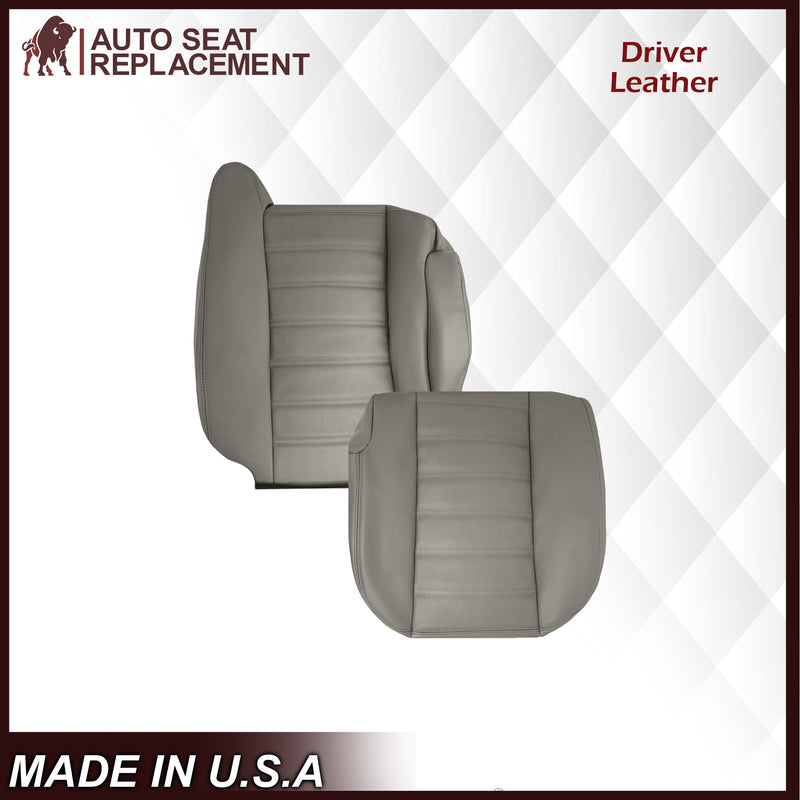 2003 2004 2005 2006 2007 Hummer H2 SUV SUT Adventure Gray Leather Or Vinyl Seat Cover - Auto Seat Replacement