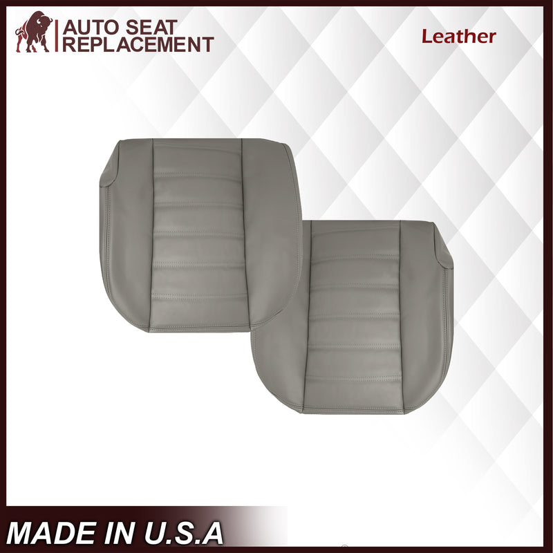 2003 2004 2005 2006 2007 Hummer H2 SUV SUT Adventure Gray Leather Or Vinyl Seat Cover - Auto Seat Replacement