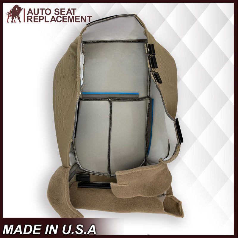 2011 2012 2013 2014 Ford F250 F350 F450 F550 XLT Truck Cloth Seat Cover In Tan: Choose Your Pieces - Auto Seat Replacement