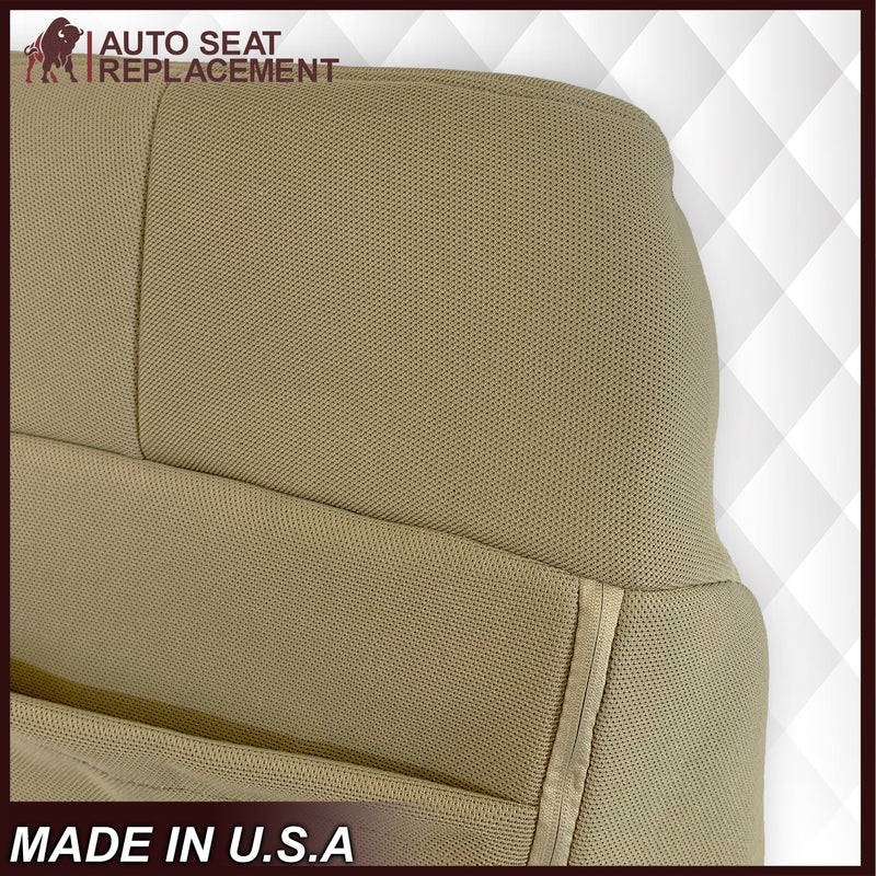 2011 2012 2013 2014 Ford F250 F350 F450 F550 XLT Truck Cloth Seat Cover In Tan: Choose Your Pieces - Auto Seat Replacement