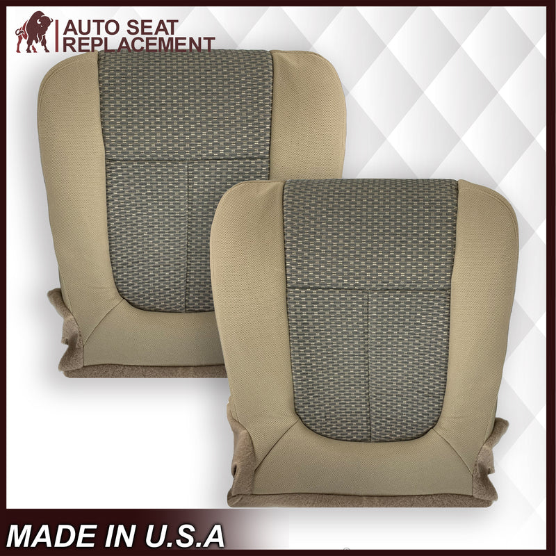 2011 2012 2013 2014 Ford F250 F350 F450 F550 XLT Truck Cloth Seat Cover In Tan: Choose Your Pieces - Auto Seat Replacement