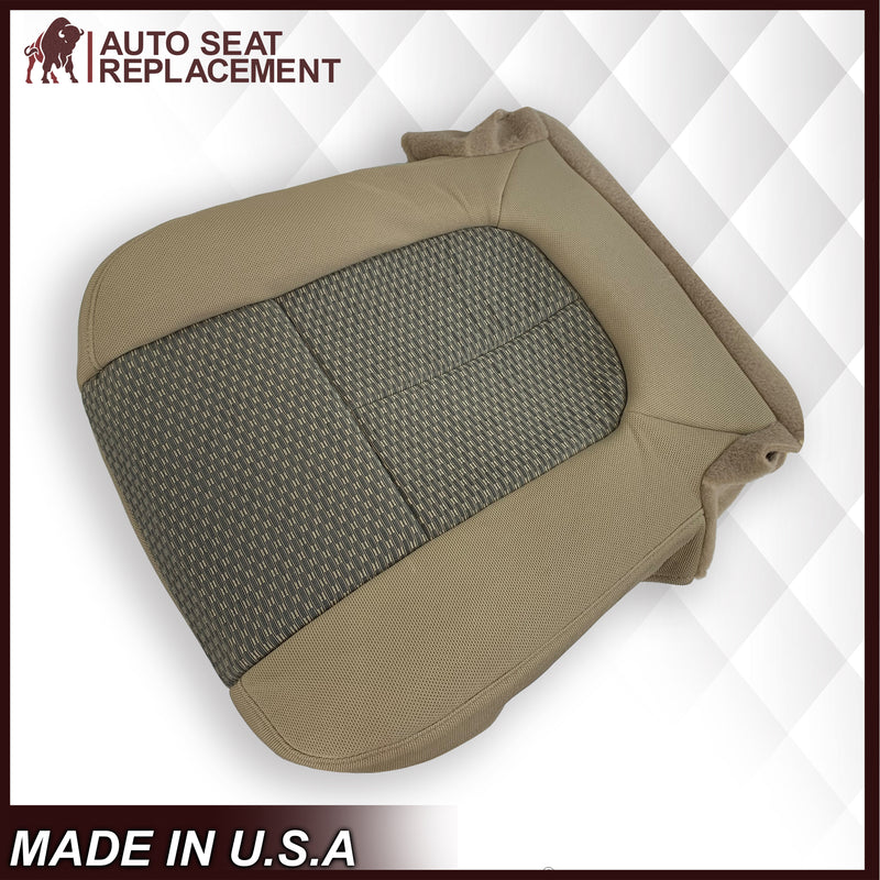 2011 2012 2013 2014 Ford F250 F350 F450 F550 XLT Truck Cloth Seat Cover In Tan: Choose Your Pieces - Auto Seat Replacement