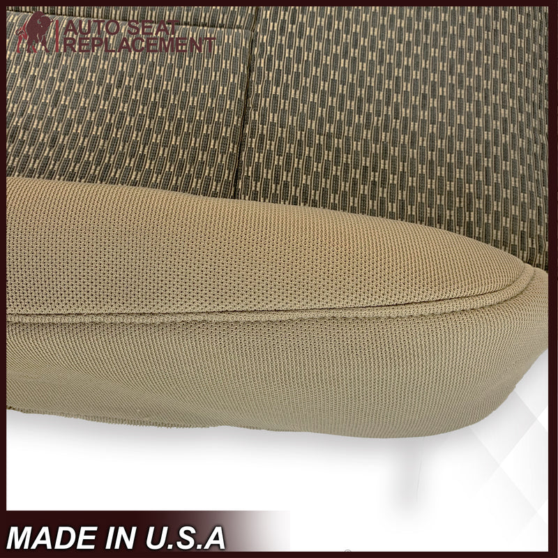 2011 2012 2013 2014 Ford F250 F350 F450 F550 XLT Truck Cloth Seat Cover In Tan: Choose Your Pieces - Auto Seat Replacement