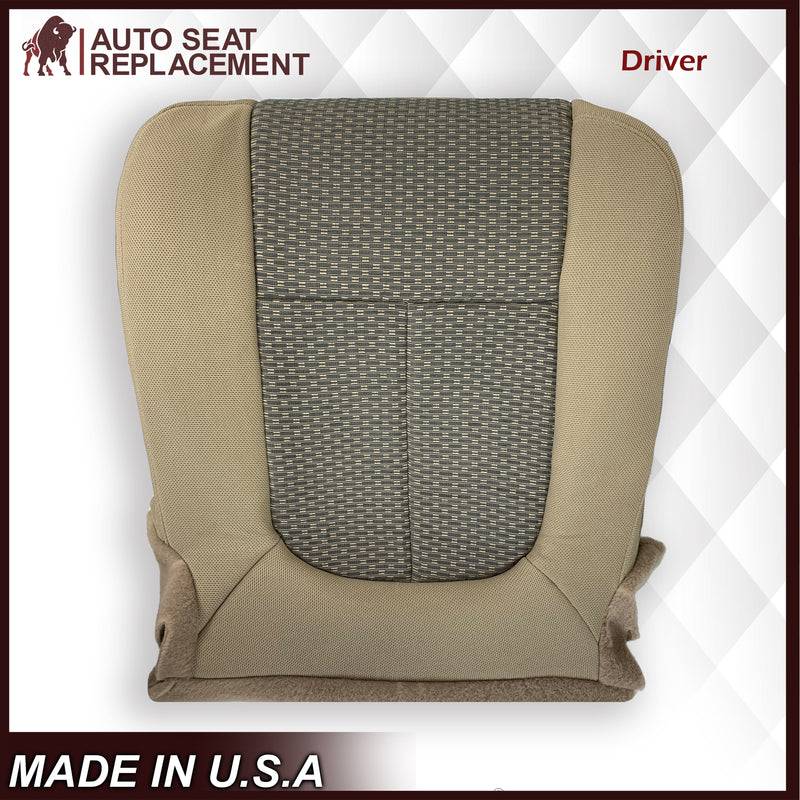 2011 2012 2013 2014 Ford F250 F350 F450 F550 XLT Truck Cloth Seat Cover In Tan: Choose Your Pieces - Auto Seat Replacement
