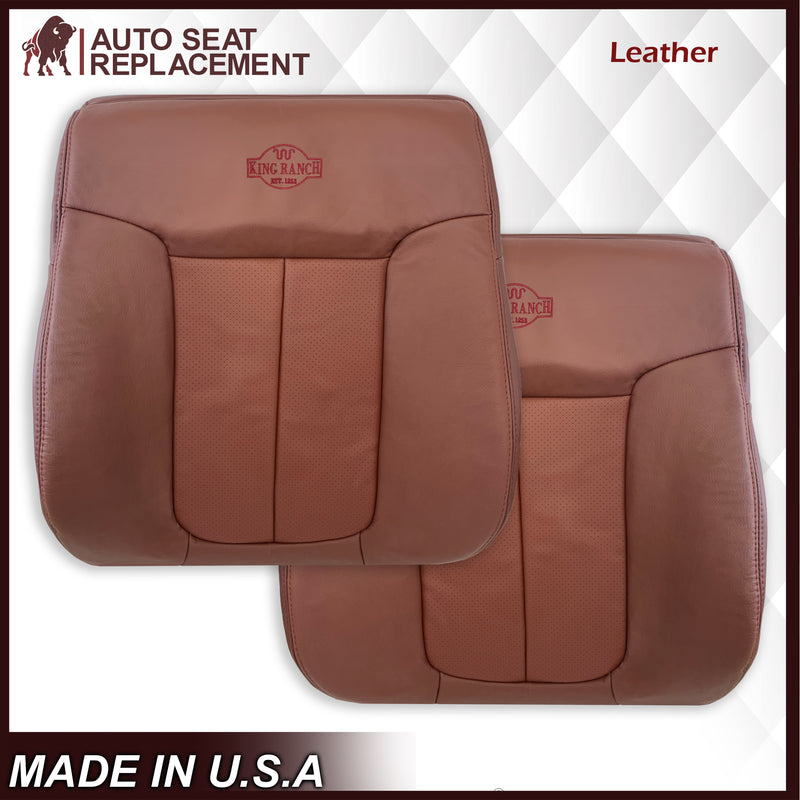2011-2014 Ford F150 King Ranch Leather Seat Cover Replacement - Auto Seat Replacement