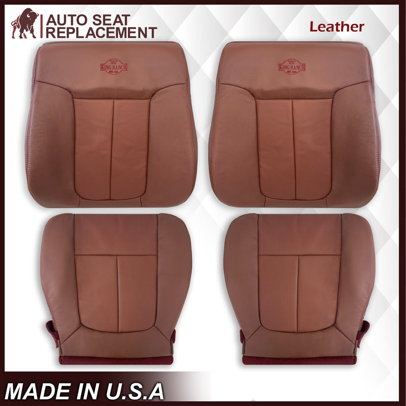 2011-2014 Ford F150 King Ranch Leather Seat Cover Replacement - Auto Seat Replacement